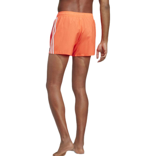 Adidas 3-Stripes CLX Swim Shorts - Men's Athletic Swimwear