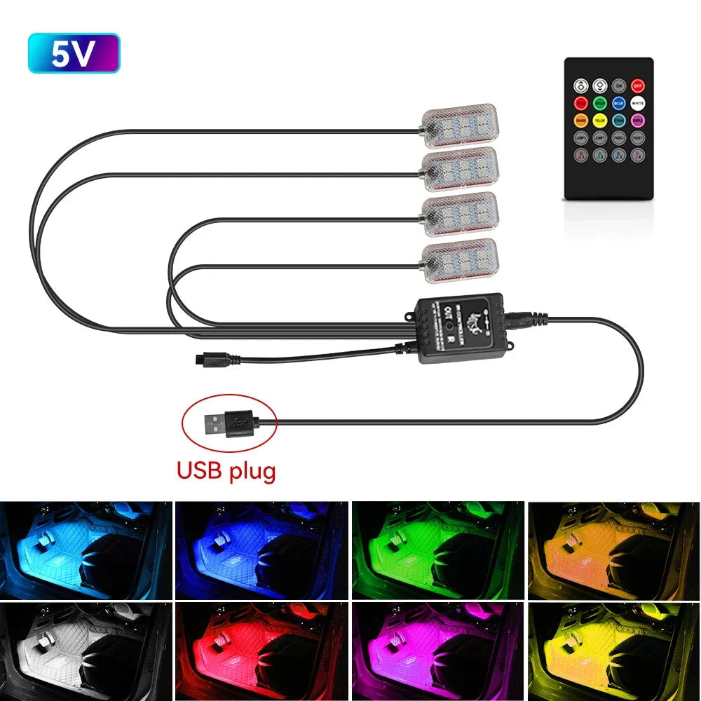 LED Light Strip - Smart RGB Color Changing Lights