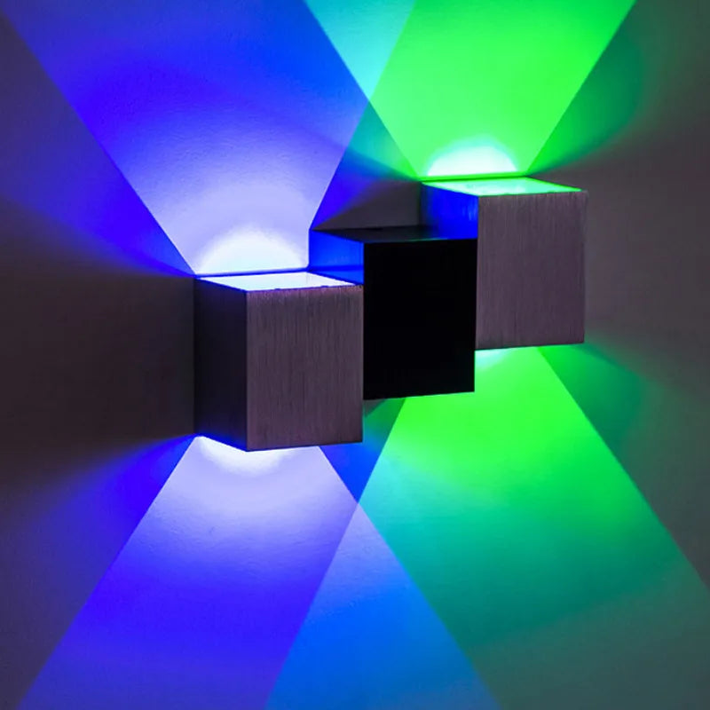 DecorBites™ Aluminum LED Wall Lamp for Living Room Bedroom, Up & Down Light Sconce